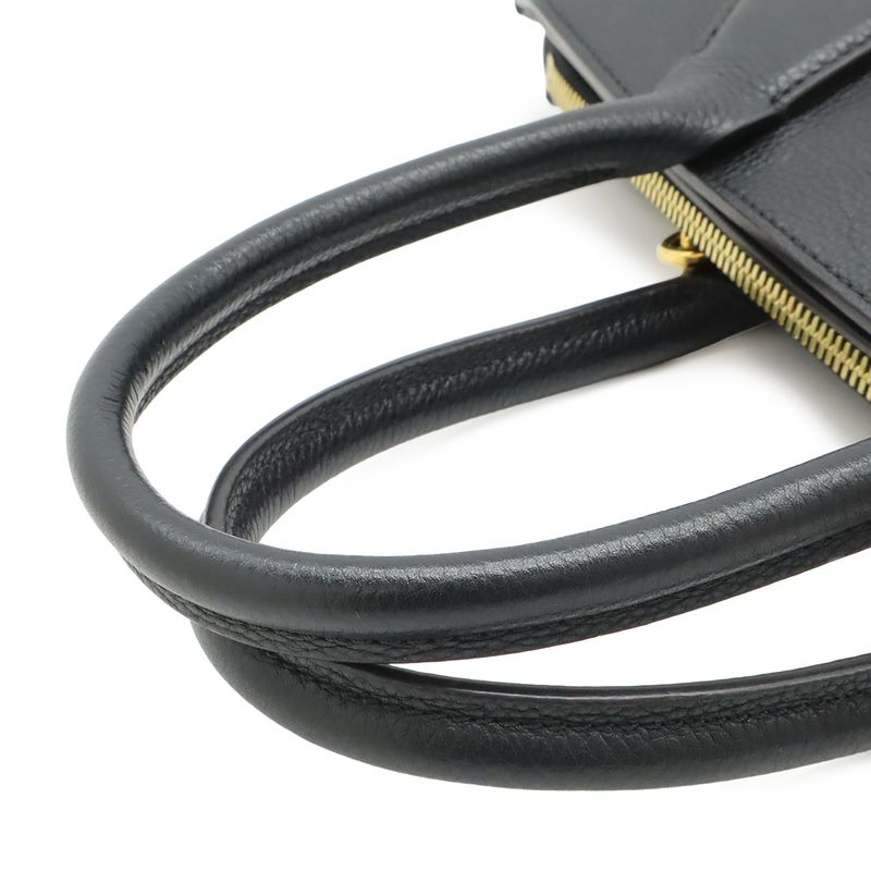 Louis Vuitton City Steamer Mm 2-Way Shoulder Bag Taurillon Leather Noir Black