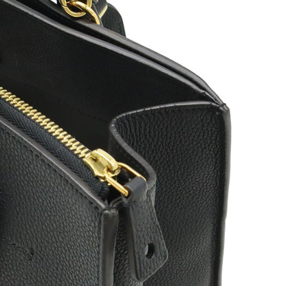 Louis Vuitton City Steamer Mm 2-Way Shoulder Bag Taurillon Leather Noir Black