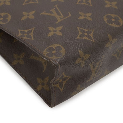 Louis Vuitton Monogram Poche Toilette 26 Cosmetic Pouch Case Multi Second