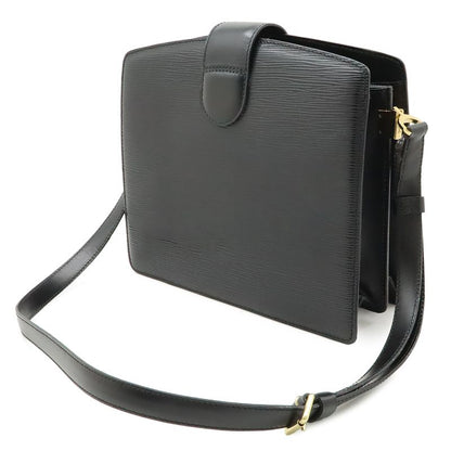 Louis Vuitton Epi Capuchin Shoulder Bag Crossbody Noir Black Gold