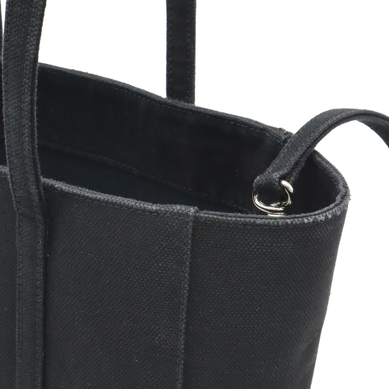 Balenciaga Everyday Tote XS Logo 2-Way Shoulder Bag Crossbody Canvas Black