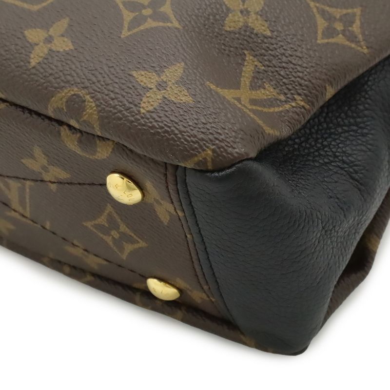 Louis Vuitton Monogram Pallas BB 2-Way Shoulder Bag Crossbody Leather Noir Black