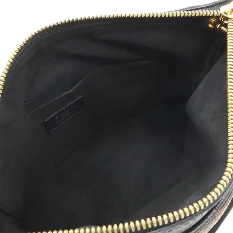 Louis Vuitton Monogram Pallas BB 2-Way Shoulder Bag Crossbody Leather Noir Black