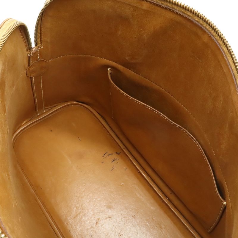 Hermes Bolide 35 2-Way Shoulder Bag Courchevel Brown Gold