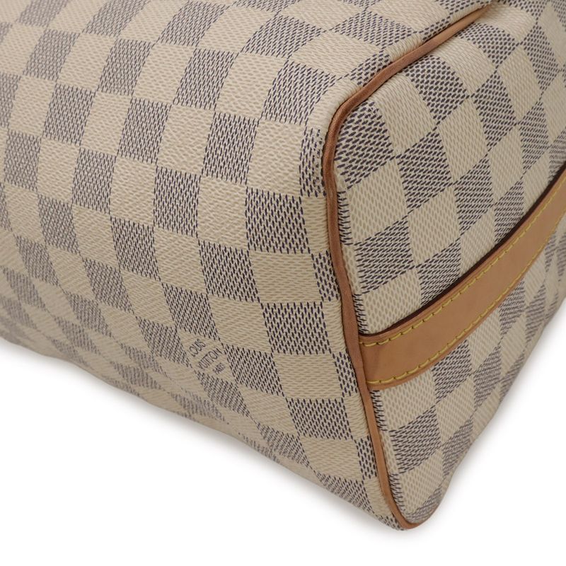 Louis Vuitton Damier Azur Speedy Bandouliere 25 Boston Bag 2-Way