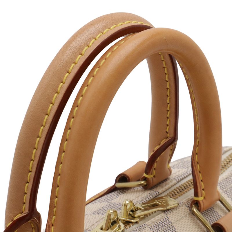 Louis Vuitton Damier Azur Speedy Bandouliere 25 Boston Bag 2-Way