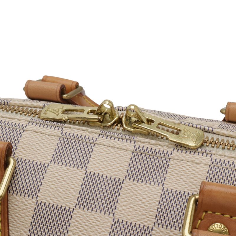 Louis Vuitton Damier Azur Speedy Bandouliere 25 Boston Bag 2-Way