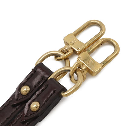 Louis Vuitton Monogram Vernis Rossmore MM Shoulder Bag 2-Way Clutch Amarante