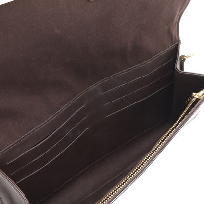 Louis Vuitton Monogram Vernis Rossmore MM Shoulder Bag 2-Way Clutch Amarante