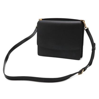 Louis Vuitton Epi Grenelle Shoulder Bag Crossbody 2-Way Clutch Leather Noir