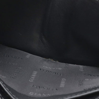 Versace Medusa Emboss Bifold Wallet Leather Nero Black