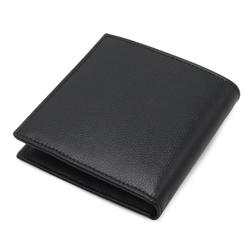 Versace Medusa Emboss Bifold Wallet Leather Nero Black