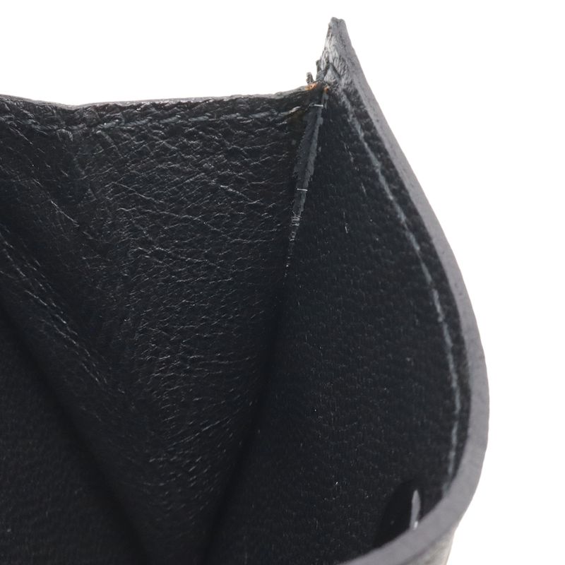 Versace Medusa Emboss Bifold Wallet Leather Nero Black