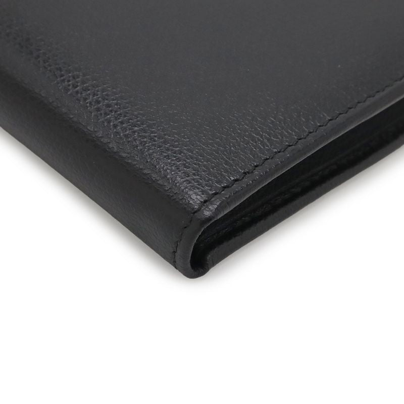 Versace Medusa Emboss Bifold Wallet Leather Nero Black