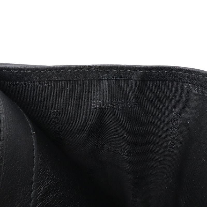Versace Medusa Emboss Bifold Wallet Leather Nero Black