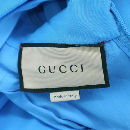 Gucci Frill Dress Blue