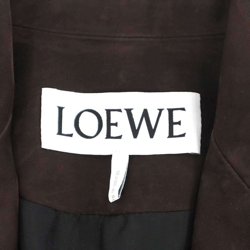 Loewe Cles the Tailored Jacket Brown 46