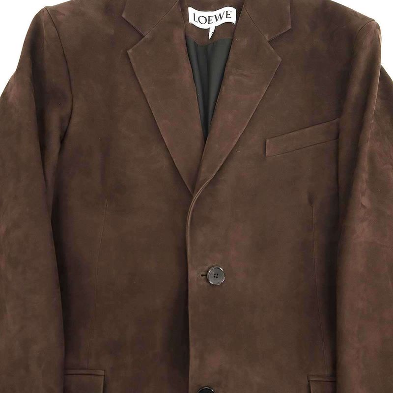 Loewe Cles the Tailored Jacket Brown 46