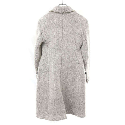 Bottega Veneta Double Breasted Long Coat Gray 40