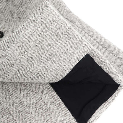 Bottega Veneta Double Breasted Long Coat Gray 40