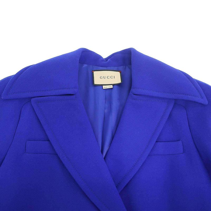 Gucci Long Coat Blue