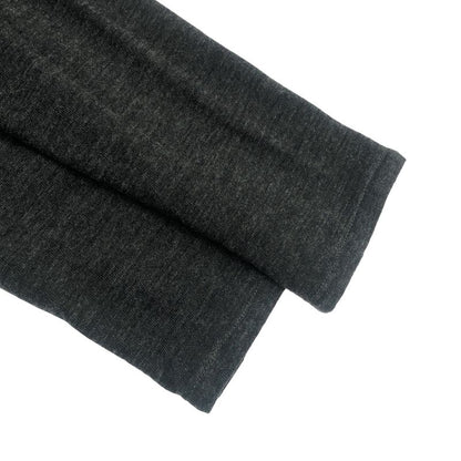 Chanel Wool Silk Knit Dress & Skirt Set Gray 36 Sweater