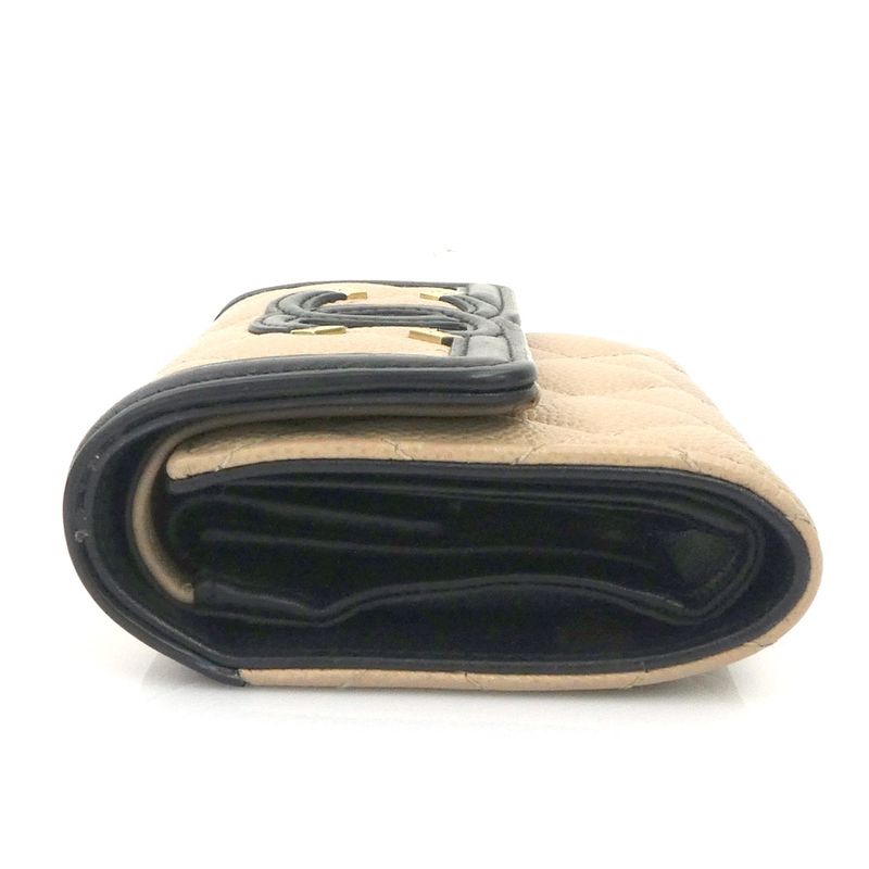 Chanel Trifold Wallet CC Filigree