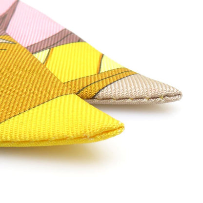 Hermes Twill Scarf Scarves Yellow