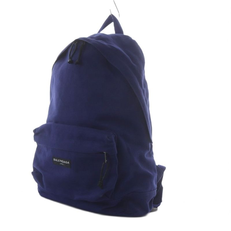 Balenciaga Explorer Backpack Sac Canvas Navy