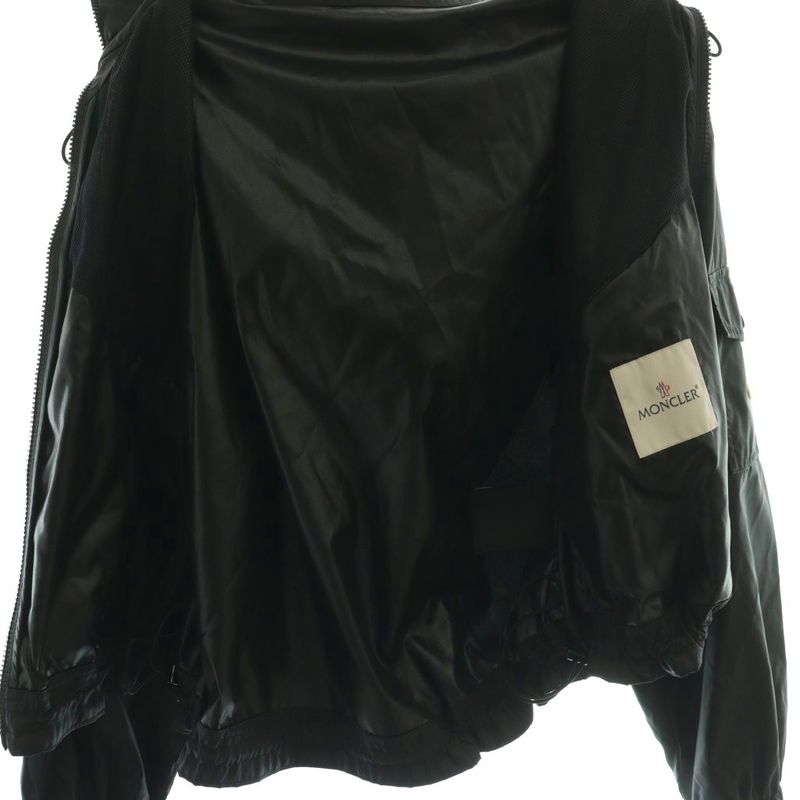 Moncler Hemar Giubbotto Jacket Zip Up Nylon 1 Black