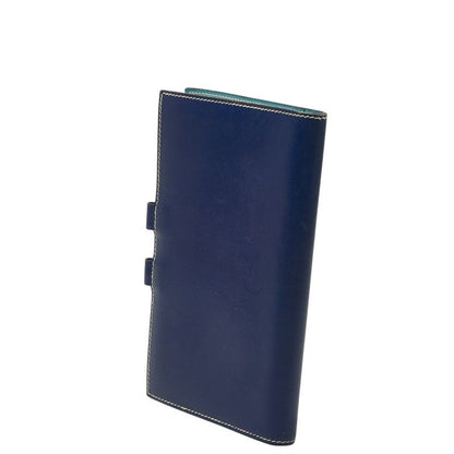 Hermes Agenda Vision Notebook Cover Blue Light Box Calf