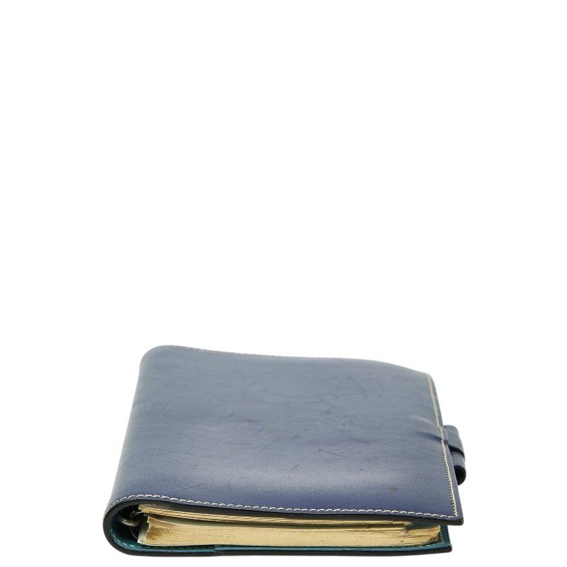 Hermes Agenda Vision Notebook Cover Blue Light Box Calf