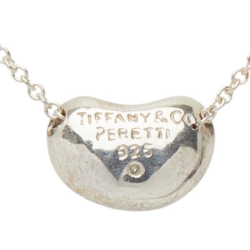 Tiffany & Co Bean Necklace Silver