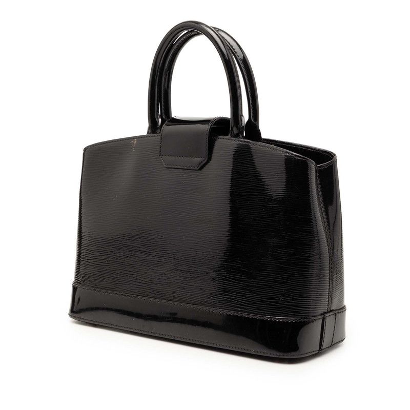 Louis Vuitton Epi Electric Mirabo PM Handbag Noir Black Leather