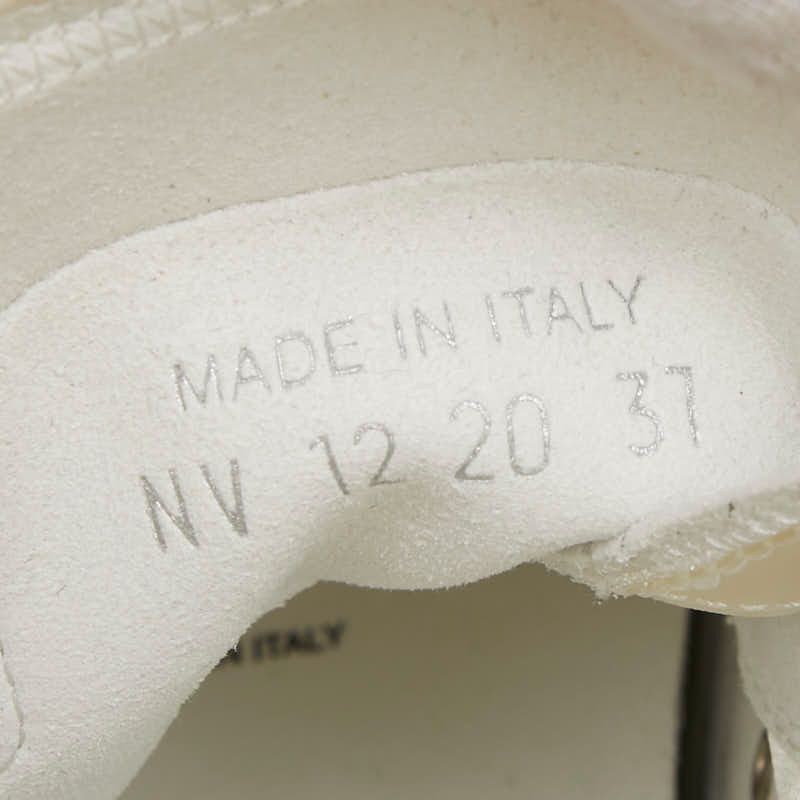 Dior Oblique League High Top Sneakers Cut 37 White Technical Fabric