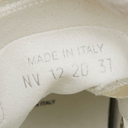 Dior Oblique League High Top Sneakers Cut 37 White Technical Fabric