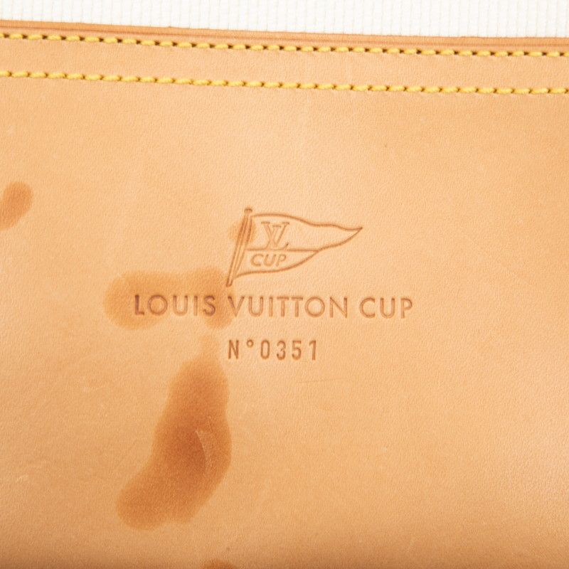 Louis Vuitton Damier Juan American Cube Shoulder Bag 2-Way White Brown Canvas