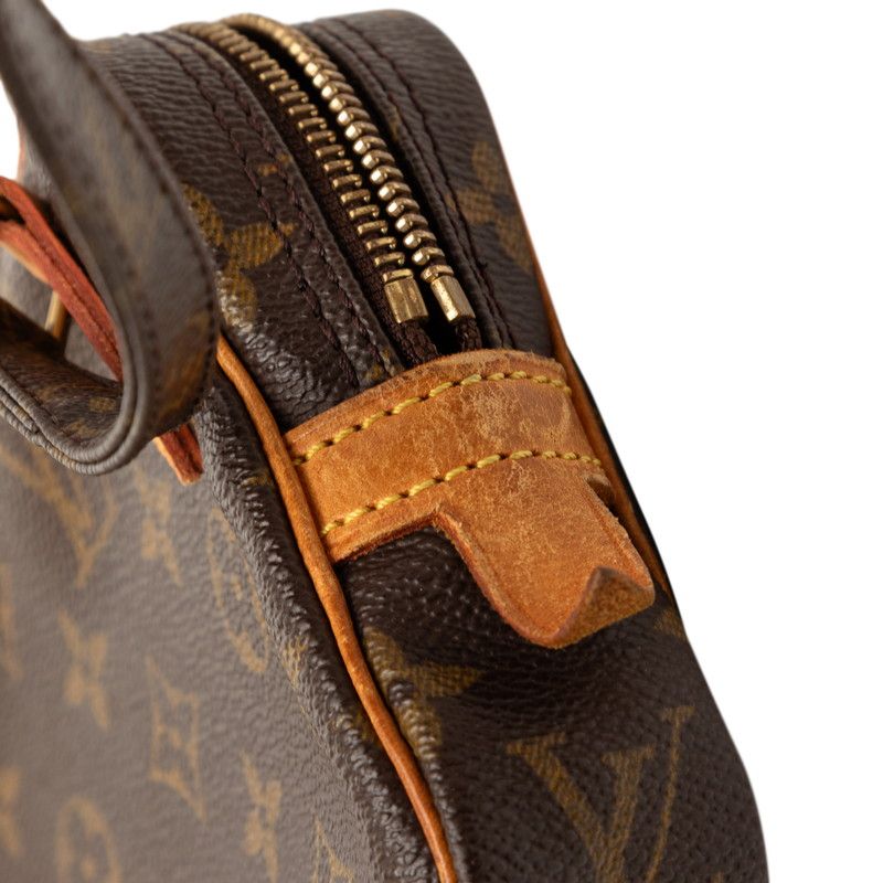 Louis Vuitton Monogram Pochette Marli Bandouliere Crossbody Shoulder Bag Brown