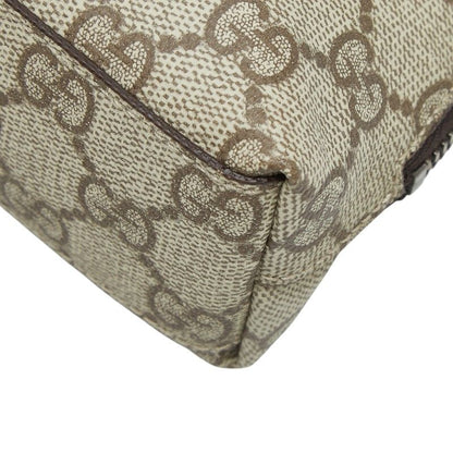 Gucci GG Supreme Gglogo Pouch Beige