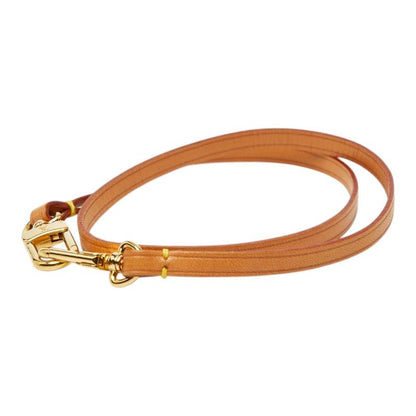 Louis Vuitton Shoulder Strap Beige Leather