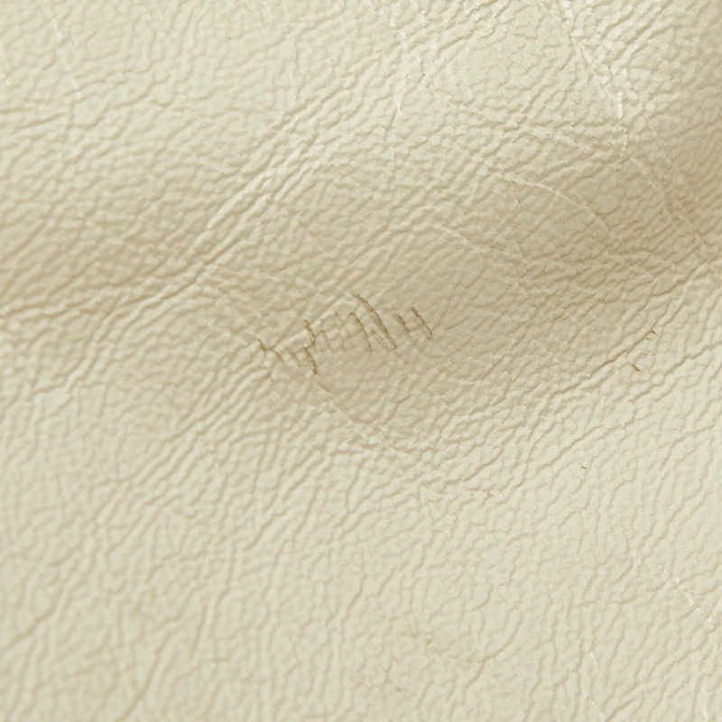 Gucci Craft Tote Shoulder Bag White Beige Canvas Leather