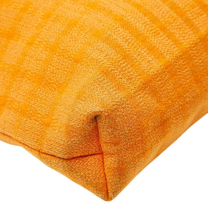 Hermes Amedaba Diago GM Tote Orange Wool Cotton