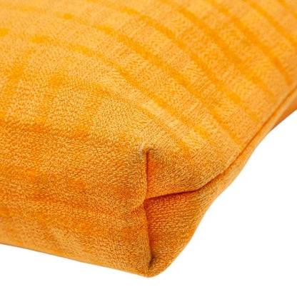 Hermes Amedaba Diago GM Tote Orange Wool Cotton