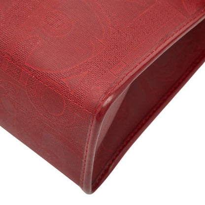 Dior Trotter 2-Way Shoulder Bag Red Leather