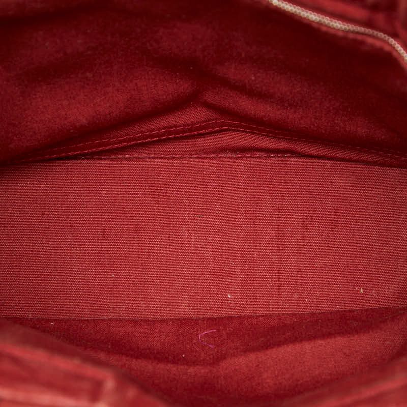 Hermes Fourre Tout PM Mini Tote Red Canvas