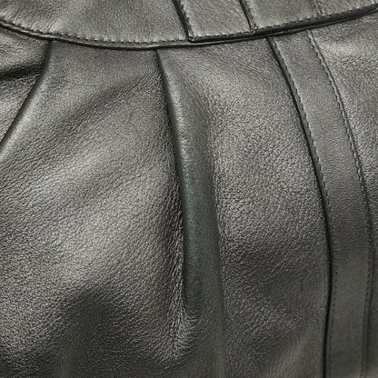 Bvlgari Chandra Handbag Gray Leather
