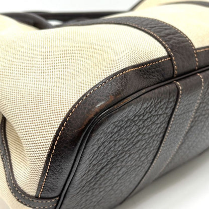 Hermes Tote Garden Party PM Toile Ash Beige