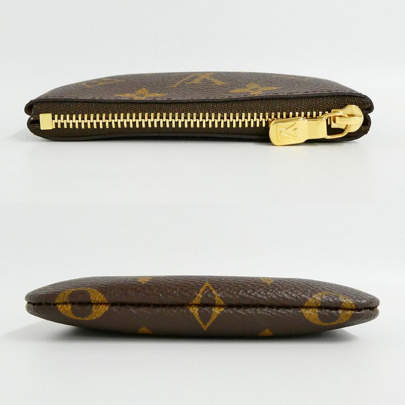 Louis Vuitton Card Key Case Pochette Cles Monogram Brown Mini