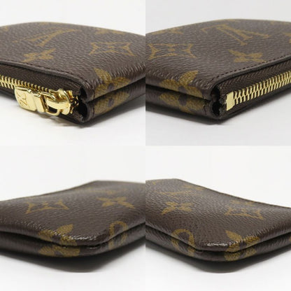 Louis Vuitton Card Key Case Pochette Cles Monogram Brown Mini