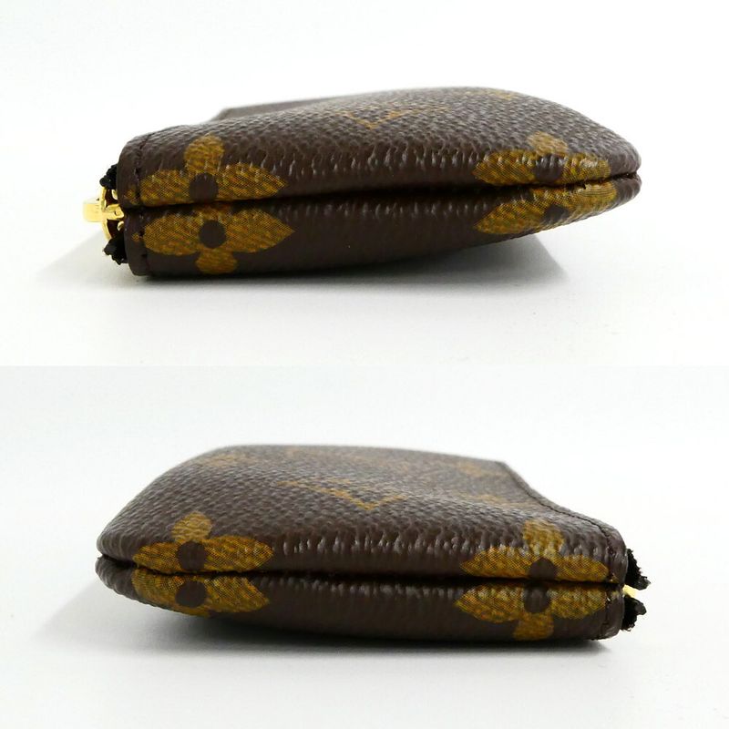 Louis Vuitton Card Key Case Pochette Cles Monogram Brown Mini